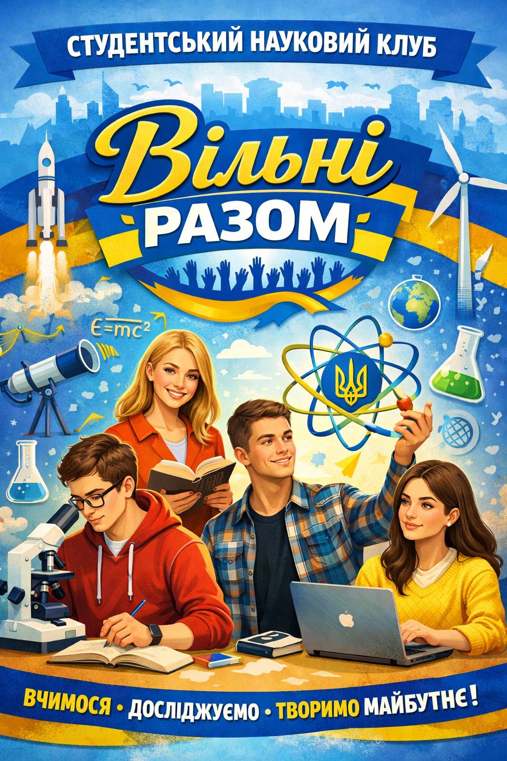 Студентський науковий клуб «Вільні разом»